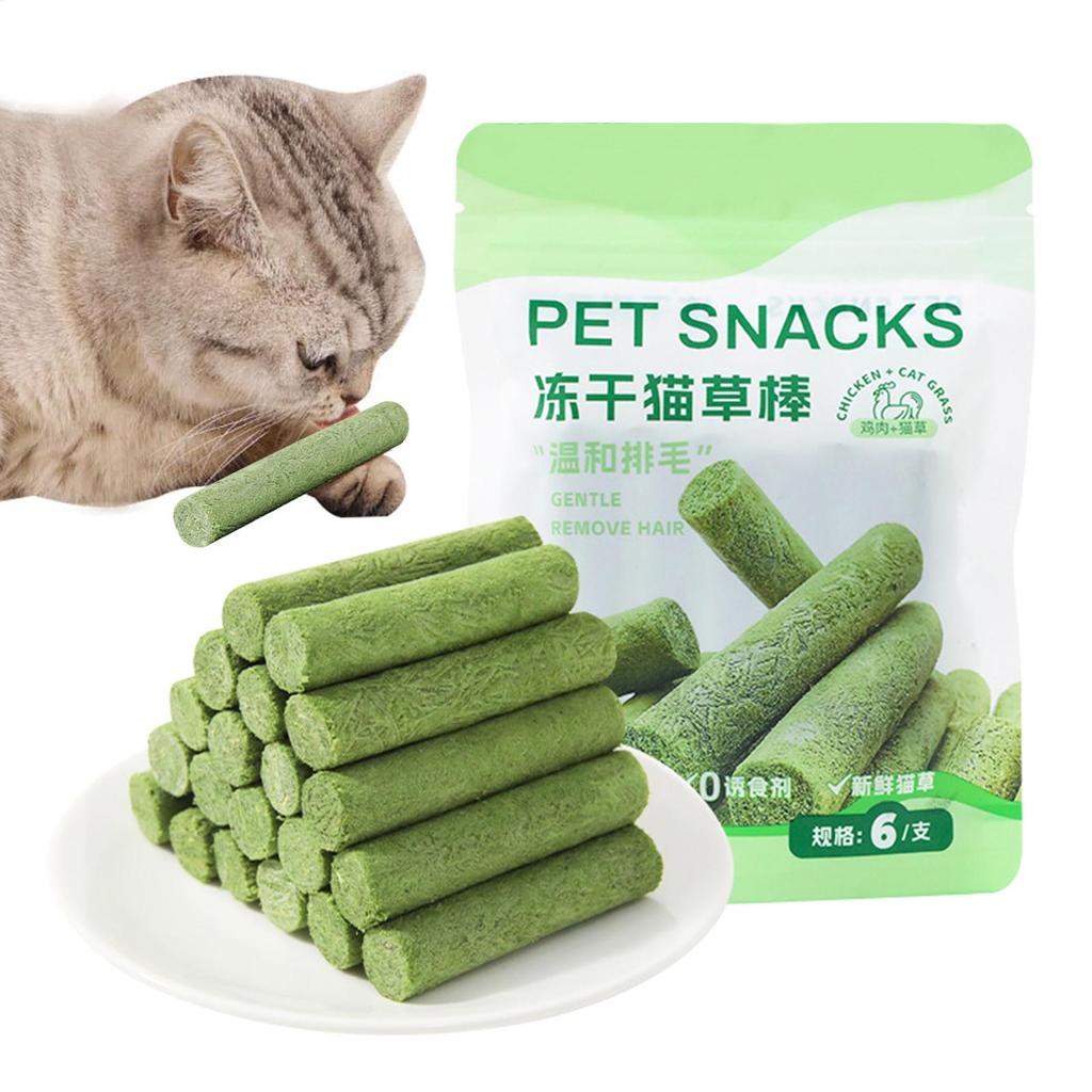 Cat Grass Teething Sticks Chew Toy Kitten Cat Mouth Healthy Teeth Cleaning Pet Snacks Cat Grass Stick Cat Teeth Grinding Stick