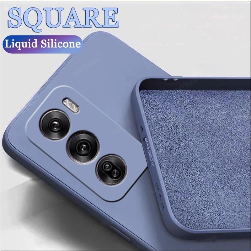 Für Reno 12 Pro Hülle Cover OPPO Reno 12 Pro 5G Global Capa Flüssigsilikon Handy Rückseite TPU Weich Fundas OPPO Reno 12 Reno12 Pro 5G