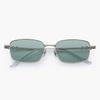 RECLOW Stainless Amon Sunglasses Silver Green