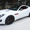 Red Carbon Fiber Side Fender Vent Frame Stiker For Jaguar F-TYPE 2013-