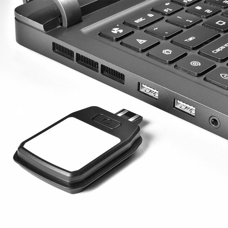 Portable Book Clip Light Four-Gear Adjustable Charging Eye Protection Lamp Four-Gear Clip Light