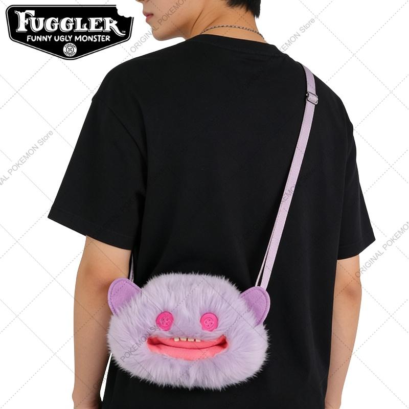 Bolso Bandolera de Peluche de Monstruo Sonriente con Ojos Grandes Bolso de Hombro de Muñeca Rara Creativa Regalo Único