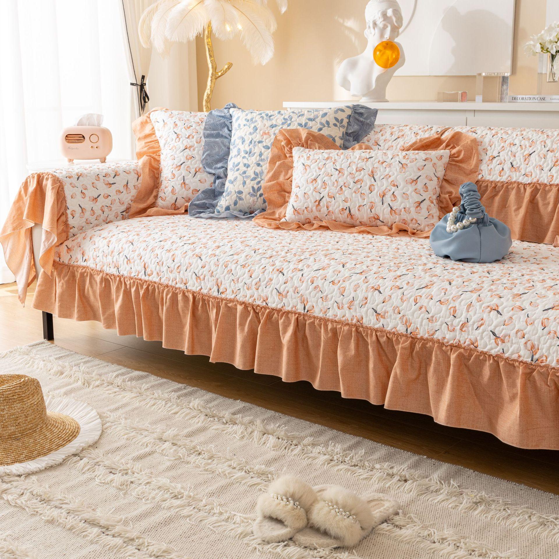 

1 шт., чехол для дивана Four Seasons, противоскользящее диванное полотенце, кожаный чехол серого цвета, общий плюшевый чехол на спинку, подлокотник 70x70