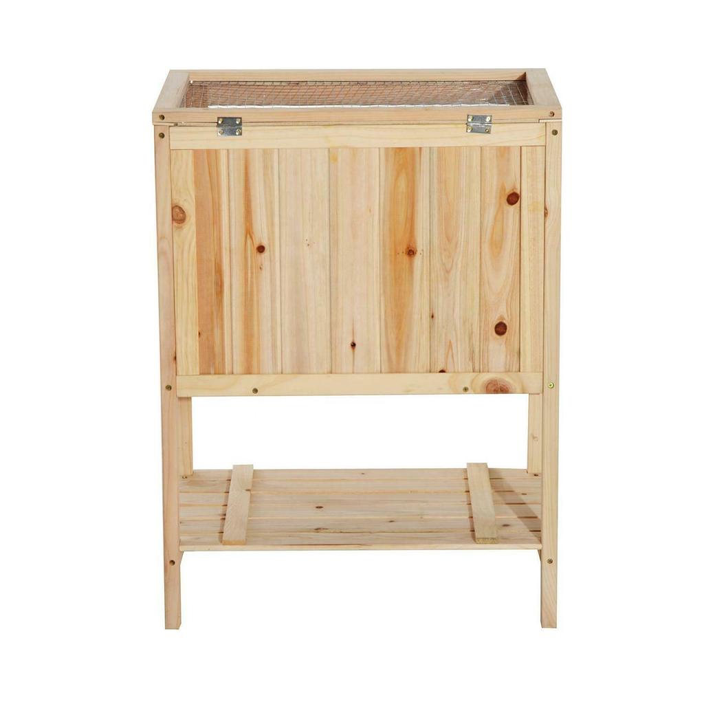 Luxury Natural Large Wood Hamster Cage for Small Animal