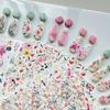 Creative Flower Designs Transfer Sheets Essential Jewelry Making Floral Transfer Sheets for Clay Jewelry Charm