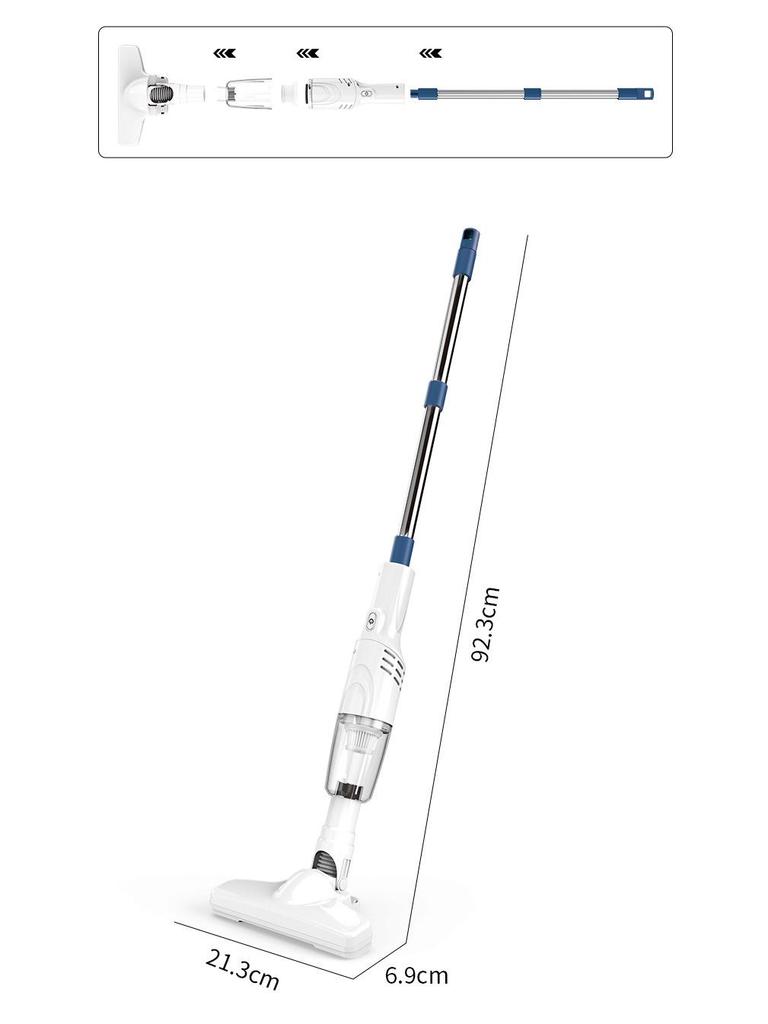 Portable Wireless Handheld Vacuum Cleaner with Strong Suction and Multi-Function Dust Removal