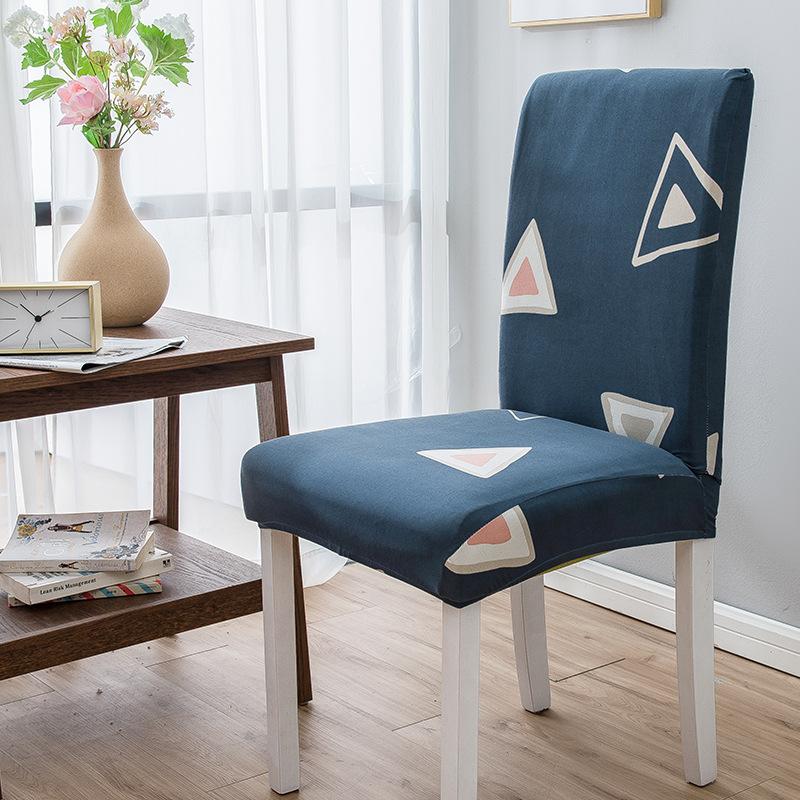 High Elastic Household Chair Cover One-piece Dining Table Chair Cover Chair Cover Fabric Four Seasons