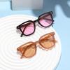 7309 Color Sunglasses Women'S Retro Classic Rice Nail Glasses Frame Children'S Cute Baby Sunglasses