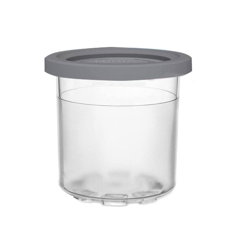 Ice Cream Pints Cup, Ice Cream Containers With Lids For Ninja Creami Pints Nc301 Nc300 Nc299amz Series Ice Cream Maker