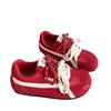 Hässlich süße Netz-Puff-Board-Schuhe Damen Moralische Ausbildung 2025 neues schickes Nischendesign Student Forrest Gump Sportliche kleine weiße Schuhe