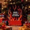 Calendar de Advent Jucării Mașini 2025, Calendar Numărătoare Inversă de Crăciun 24 Zile cu 24 Tipuri de Vehicule Muscle Car Surpriză
