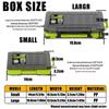 Double-Layer Multi-Functional Fishing Lure and Soft Bait Storage Box