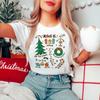 Jesus Is The Reason for The Season Religious Christmas Womens Printed Short Sleeve Casual 90s Fashion Pattern Top TShi