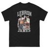 LeBron James Lakers NBA Collage T-Shirt King James Basketball Graphic Tee