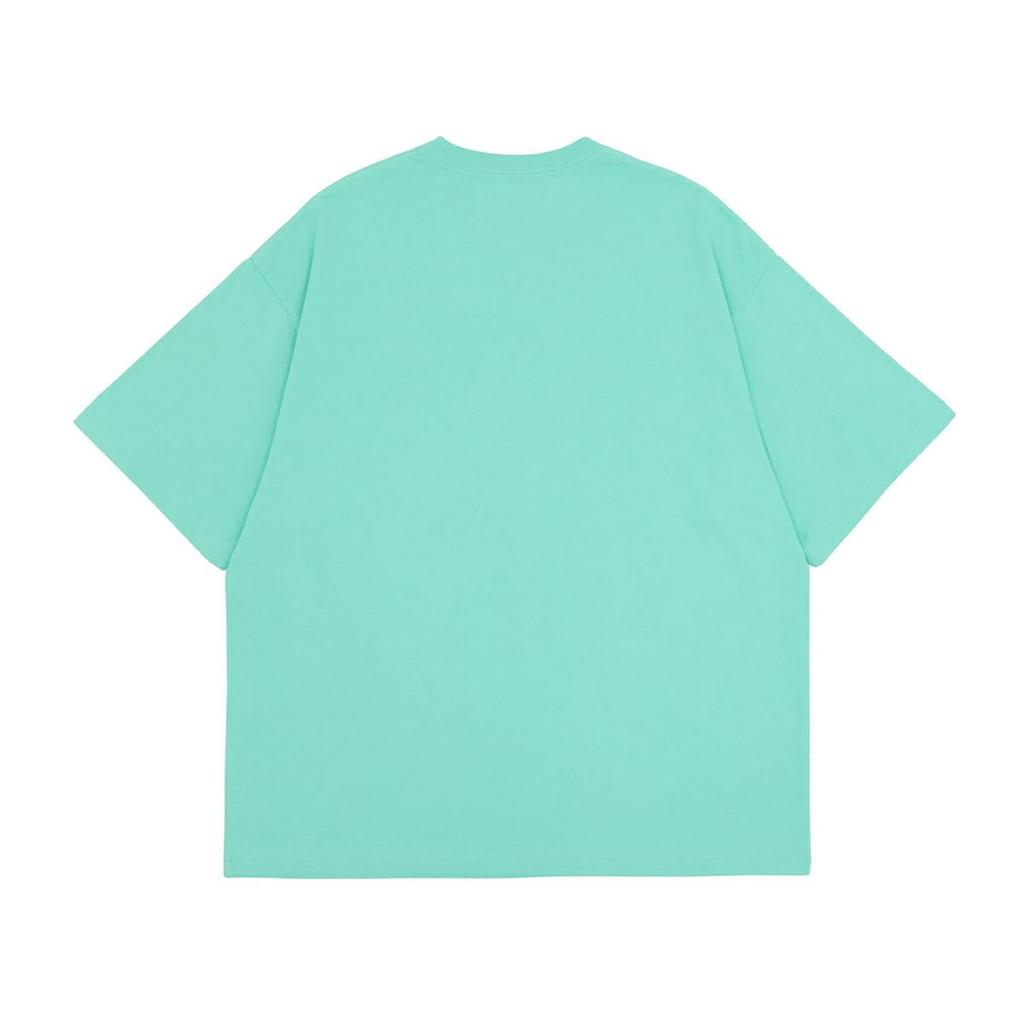 NEW ERA Oversized Blue Tint White Box Logo T-Shirt