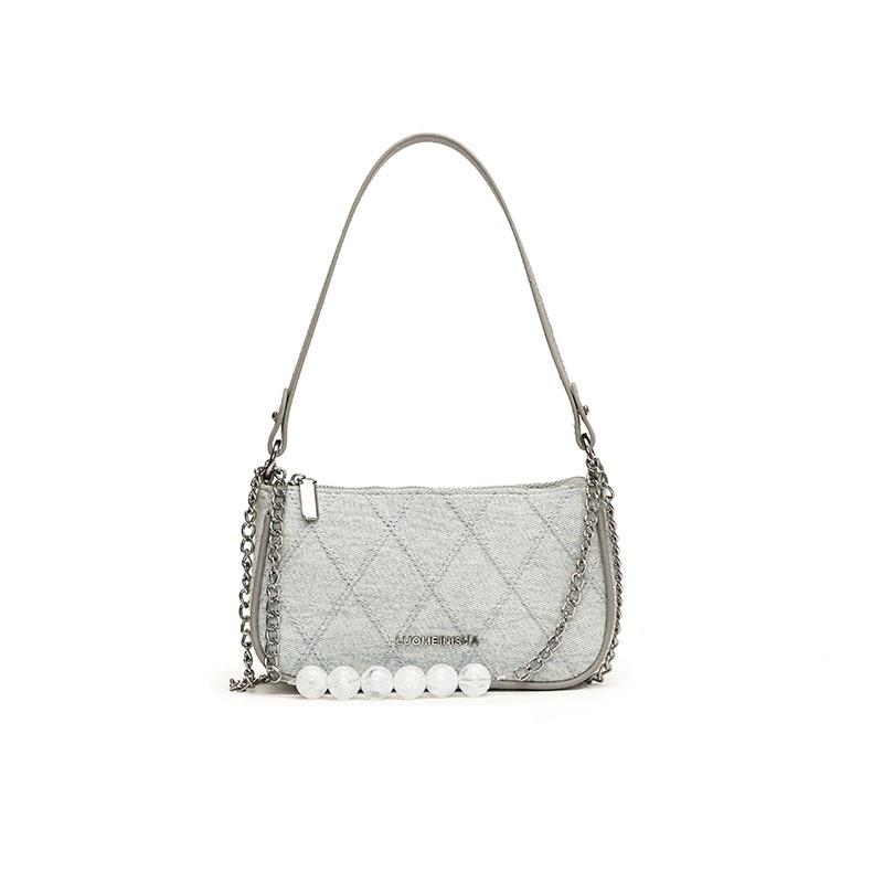 

Сумка Женская Новая На Плечо Мессенджер Цепочка Универсальная Сумка для Поездок синий