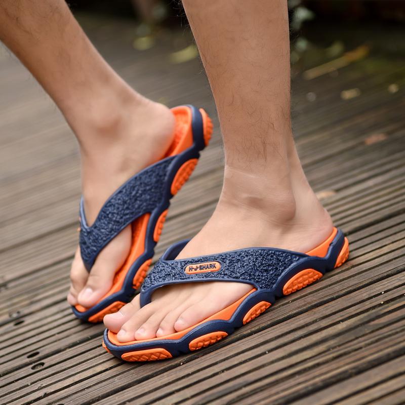 Fashion High Quality Men's Shoes For Male Slippers Plus Size 39-45 Fashion Summer Men Flip Flops Outdoor Soft Casual Shoes Men