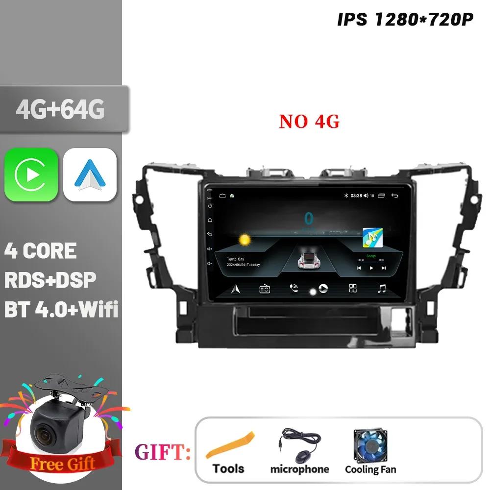 Wireless CarPlay Touch Screen Stereo Android For Toyota Alphard H30 2015-2020 Car Radio Multimedia Navigation Head Unit Screen