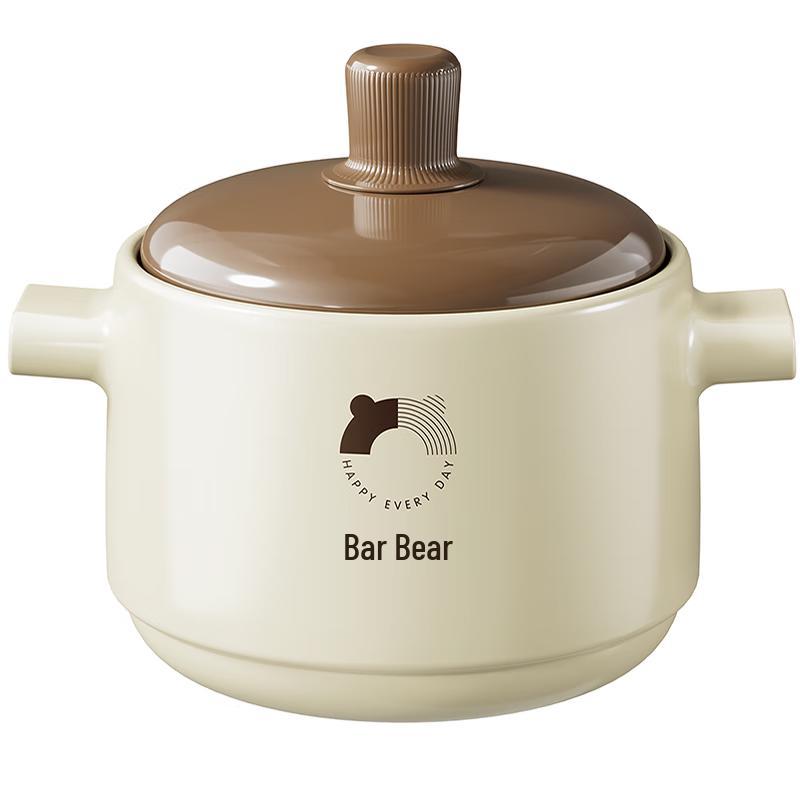 Bear 4.5L Ceramic Stew Pot