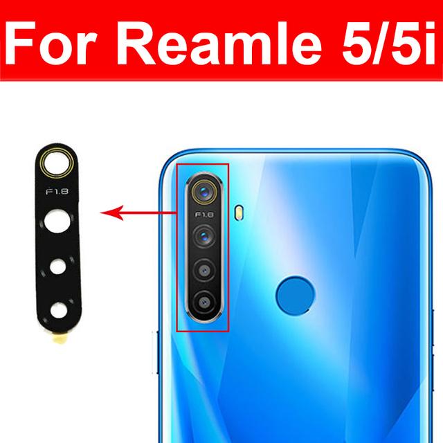 Back Rear Camera Glass Lens For Realme 8 Pro 6 7 3i 5i 6i 7i 1 2 3 5 5s 6s  Global 5G Rear Glass Lens Replacement Parts