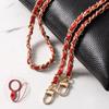 PU Leather Metal Leather Chain Zinc Zinc Alloy Key Chain Multipurpose Cellphone Lanyard  for Phone Hanging