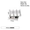 Zinc Alloy Kongming Puzzle Lock: Disentanglement Ring Educational Toy