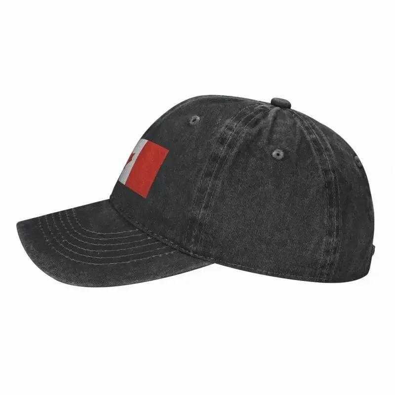 Custom Cotton Flag Of Canada Baseball Cap Hip Hop Women Men's Adjustable Dad Hat Summer