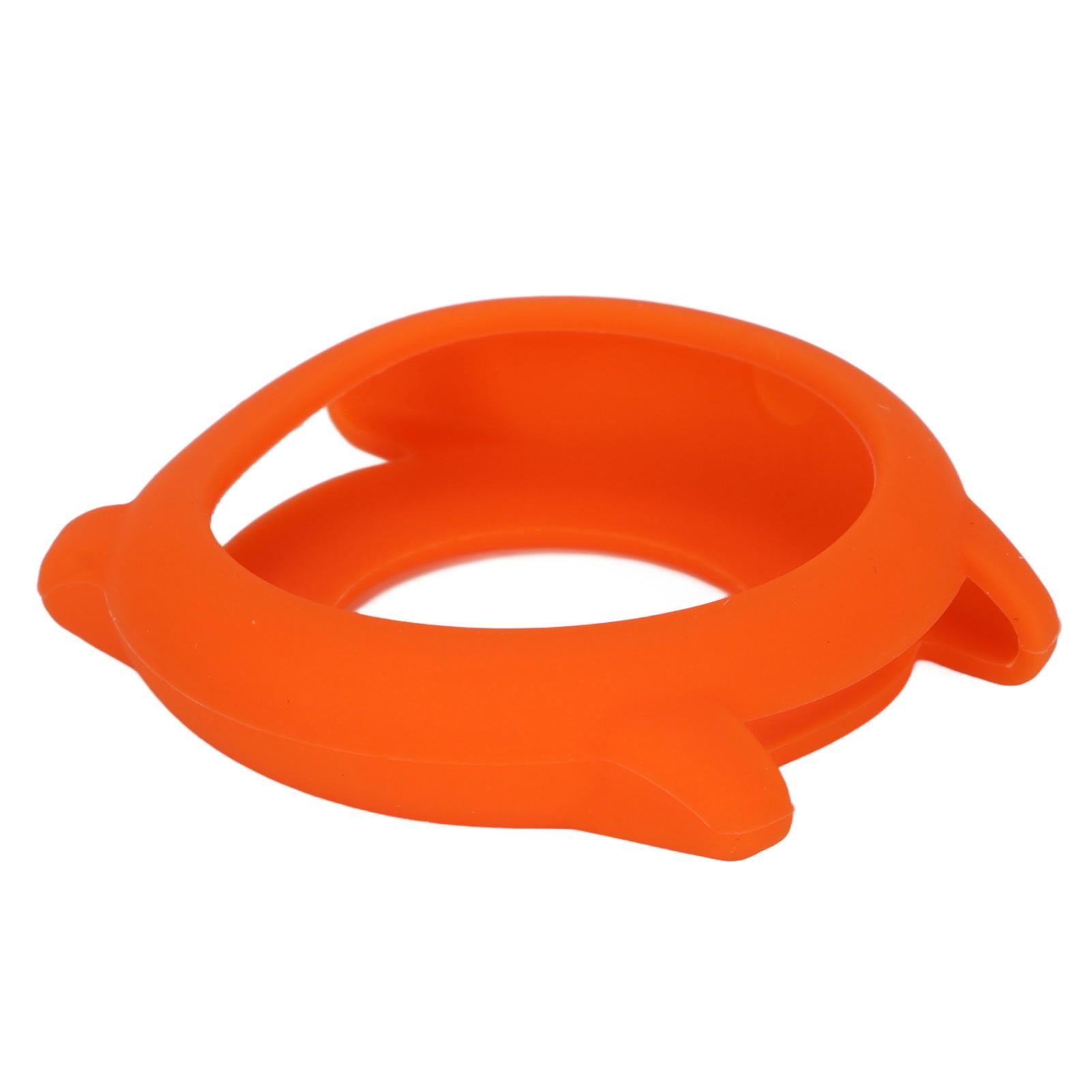 

М який силіконовий бампер-чохол для смарт-годинника Xiaomi Haylou Solar LS05 Захисний чохол, стійкий до ударів, Помаранчевий помаранчевий