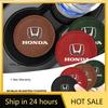 2025 Hot 2Pcs Car Coaster Water Cup Bottle Holder Mat Anti-slip Pad Accessories For Honda Civci Prelude FIT City CRZ CRX Jazz D