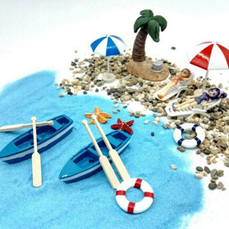 Guiqulai 33Pcs Summer Beach Cake Toppers, Hawaiian MDH1Ocean Pool Party Decorations Birthday Cakes Cupcakes Tropical Blue Surfboard Starfish Coconut T