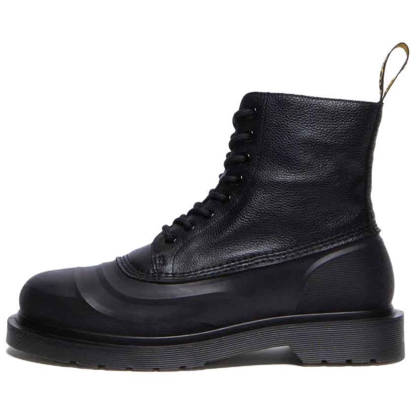 Dr. Martens 1460 Leather Fashion Round Toe Short Boots Unisex Boots Black 32119001