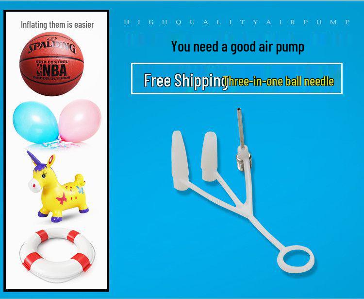 High-Pressure Portable Electric Pump for Bicycles, Cars, Motorcycles, Basketballs, Toys, and More