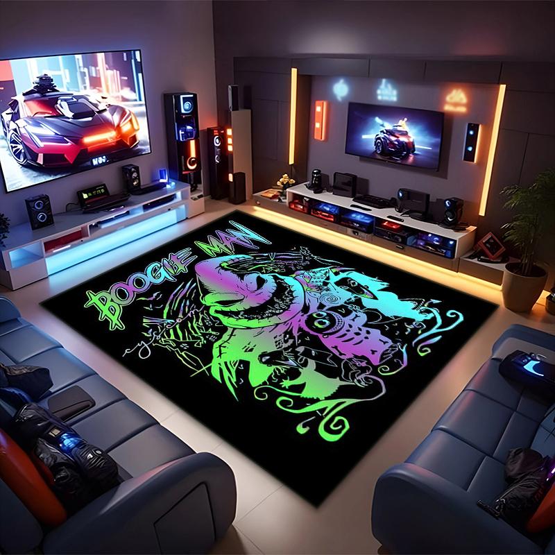 1PC The Nightmare Before Christmas Rug - home decoration Carpet For Living Room Bedroom Flooring Computer Chair Area Rug