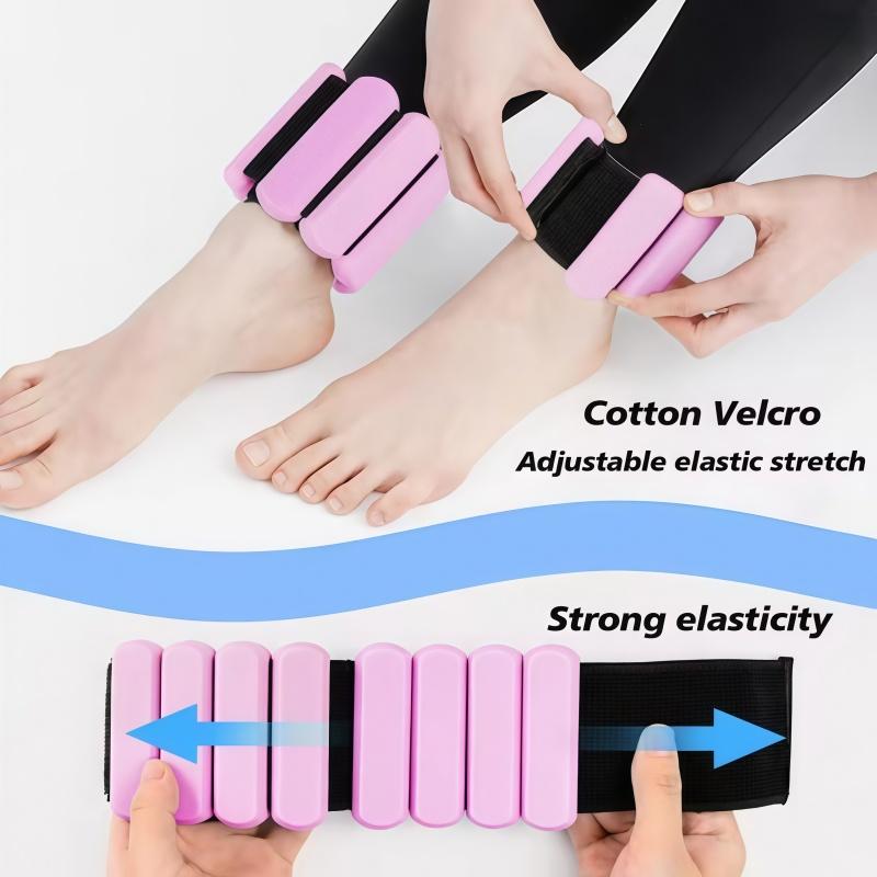 Herren Damen Handgelenk und Knöchel Gewichtsarmband Verstellbare Arm- und Bein Gewichte Geeignet für Yoga Laufen Cardio Fitness Training