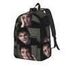 C-Charles Leclerc Classical Backpack Lightweight Student Business  Daypack for Men Women Laptop Canvas Bags