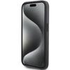 Karl Lagerfeld Klhcp15Lsapkcnpk Iphone 15 Pro 6.1 Czarny/Black Hardcase Saffiano Cardslot Karl&Choupette Metal Pin