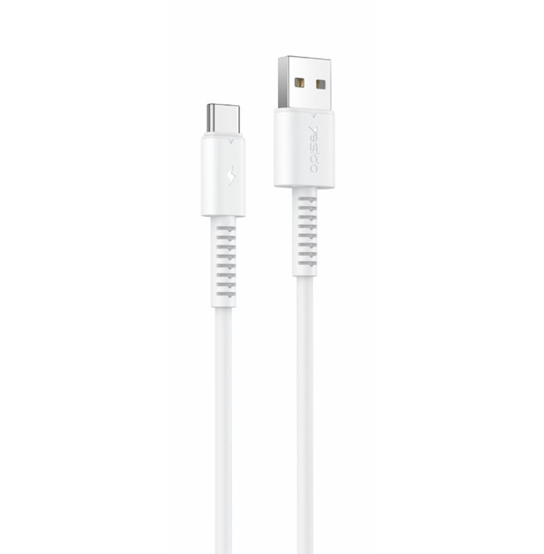 Yesido Kabel Ca120 18W Usb-Type-C 1M Pvc 2A, White / Biały