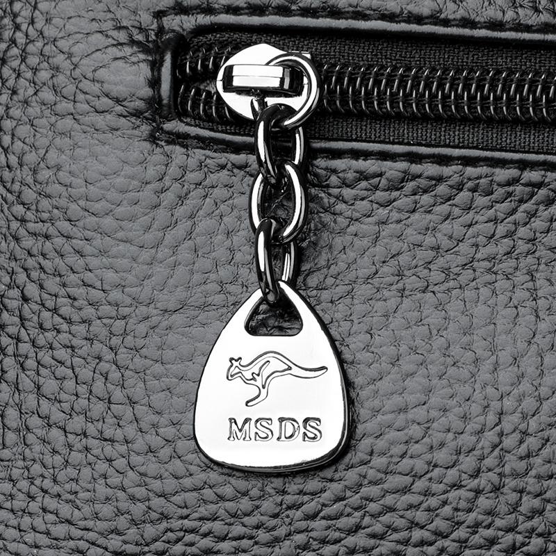 Damentasche mittleren Alters Weiche Leder Schultertasche Umhängetasche Muttertasche