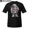Hip Hop Bunny T-Shirt – Urban Rabbit with Shades and Gold Chains