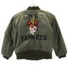 Hysteric Mini Back: His Mini Embroidery MA-1 Flight Jacket Olive Kid's Used