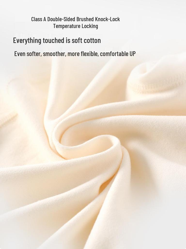 Anyang Baby Soft Velvet Jumpsuit - Spring & Autumn Class A Newborn Cotton Romper