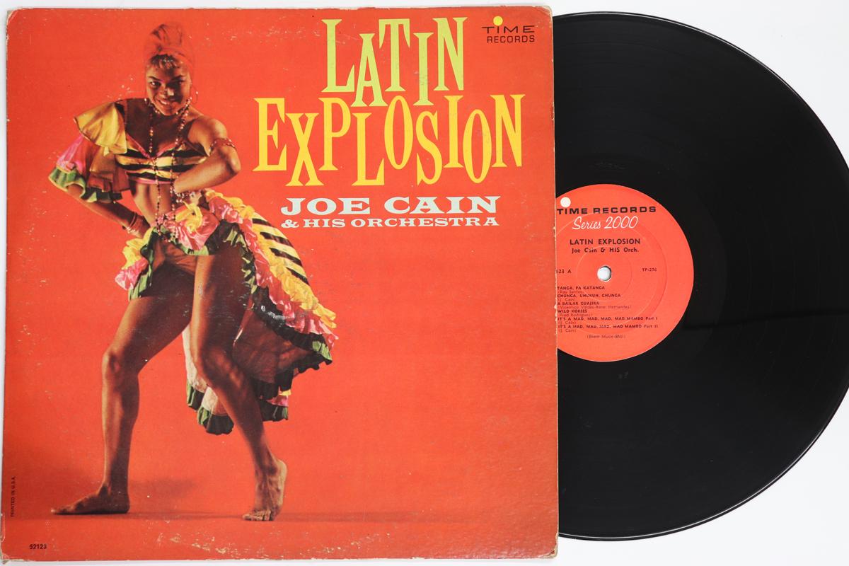 LP Record JOE CAIN  Latin Explosion 52123 TIME 1964 US Latin Used