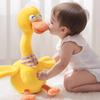New Rechargeable Recording and Repeating Duck Singing and Dancing Baby Early Education Educational Electric Plush Toy Gift