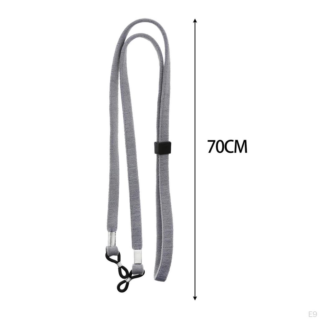 Verstellbares Brillenband, tragbar, modisch, vielseitig, leicht, Halshalter, Kordel, rutschfest, für Erwachsene