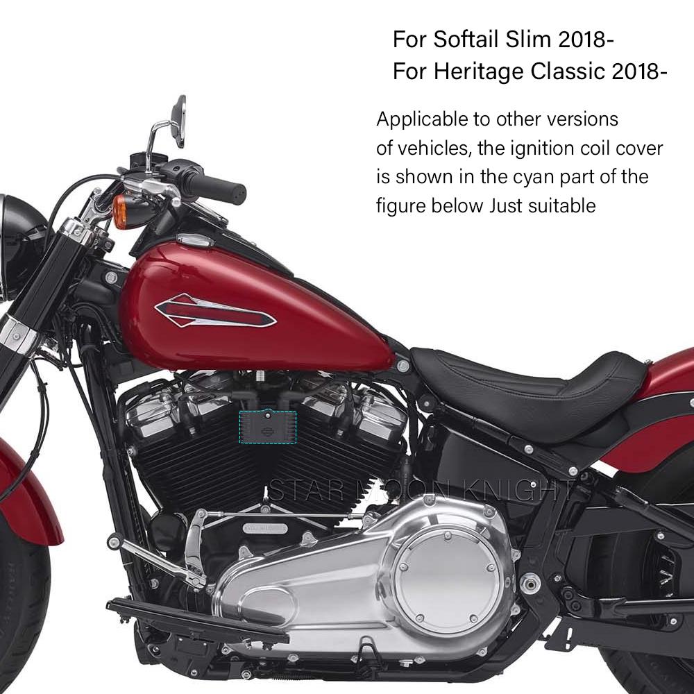 Ignition Coil Guard For Softail Slim Heritage Classic Motorcycle Accessories Transformer Protective Cover