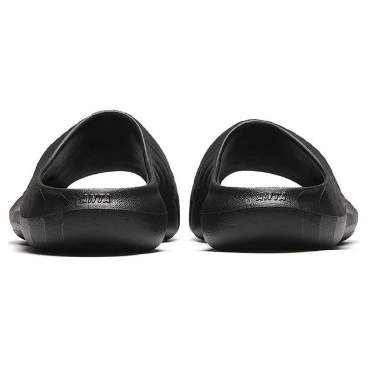 Anta Dolphin Platform Sports Slippers Men's Black 912428538-5