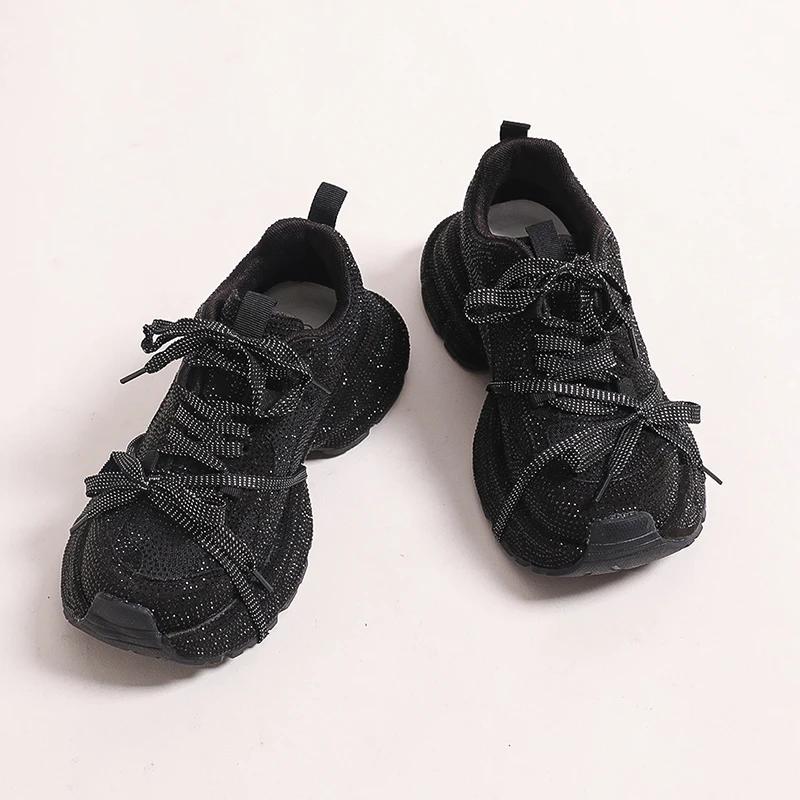 

Высокий уровень внешнего вида Толстая подошва Полностью бриллиантовые Очень удобные Нескользящие Дышащие Спортивные Износостойкие Женские туфли 40 чёрный