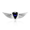 3D Metal Styling Car Wings Side Mark Stickers Decor Accessories For Ford Focus Mondeo Kuga Fiesta MK7 Escort Explorer Edge 2 4