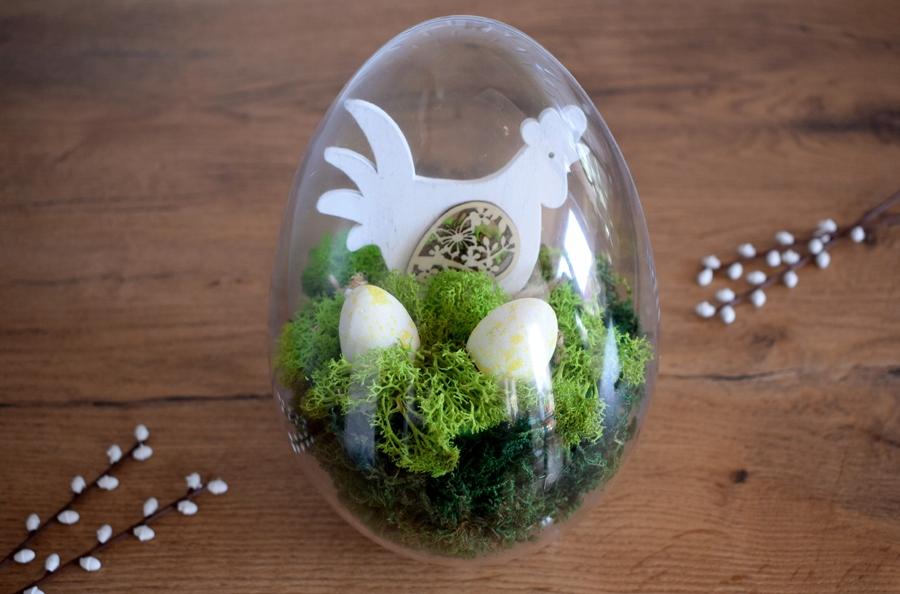 Acrylic Egg 10cm 5 Pcs 1 Pack