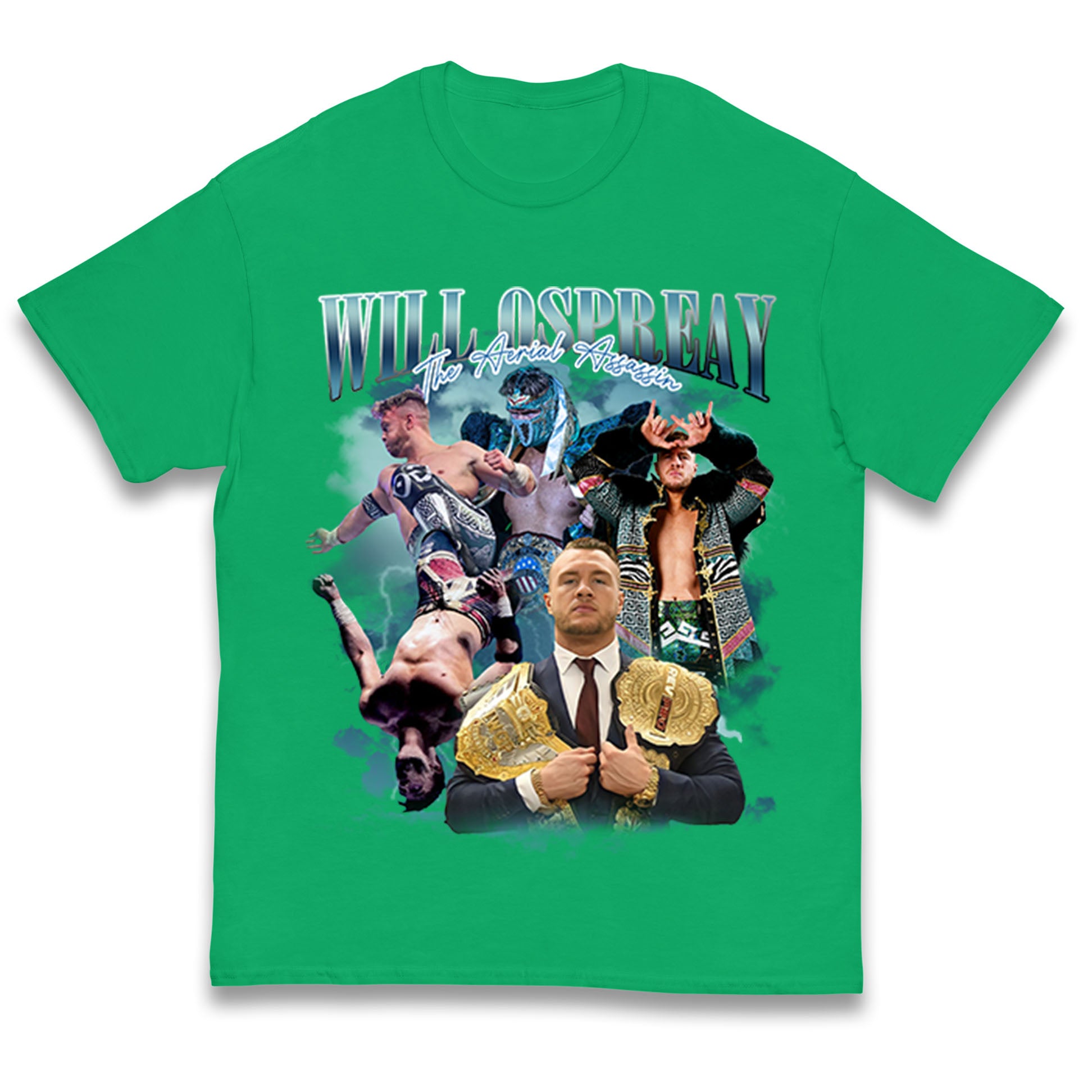 

Will Ospreay The Aerial Assassin Wrestling Kids T Shirt 150